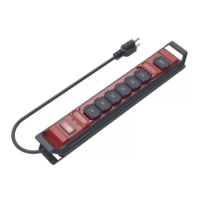 6 Outlets Waterproof Power Strip 6 Outlets Waterproof Power Strip